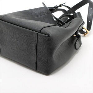 Christian Dior Signature Leather Handbag Black